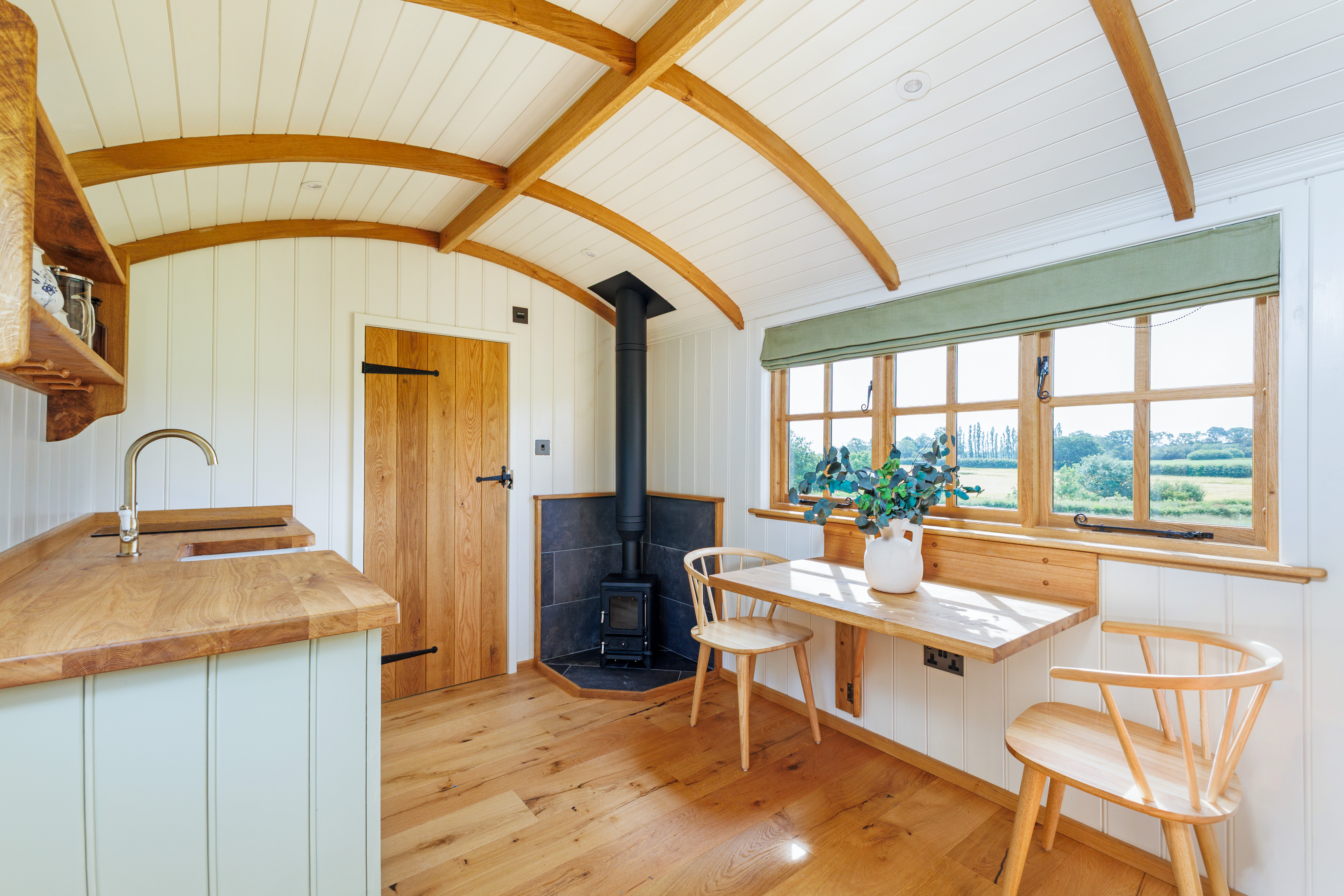 Shepherds hut view 13
