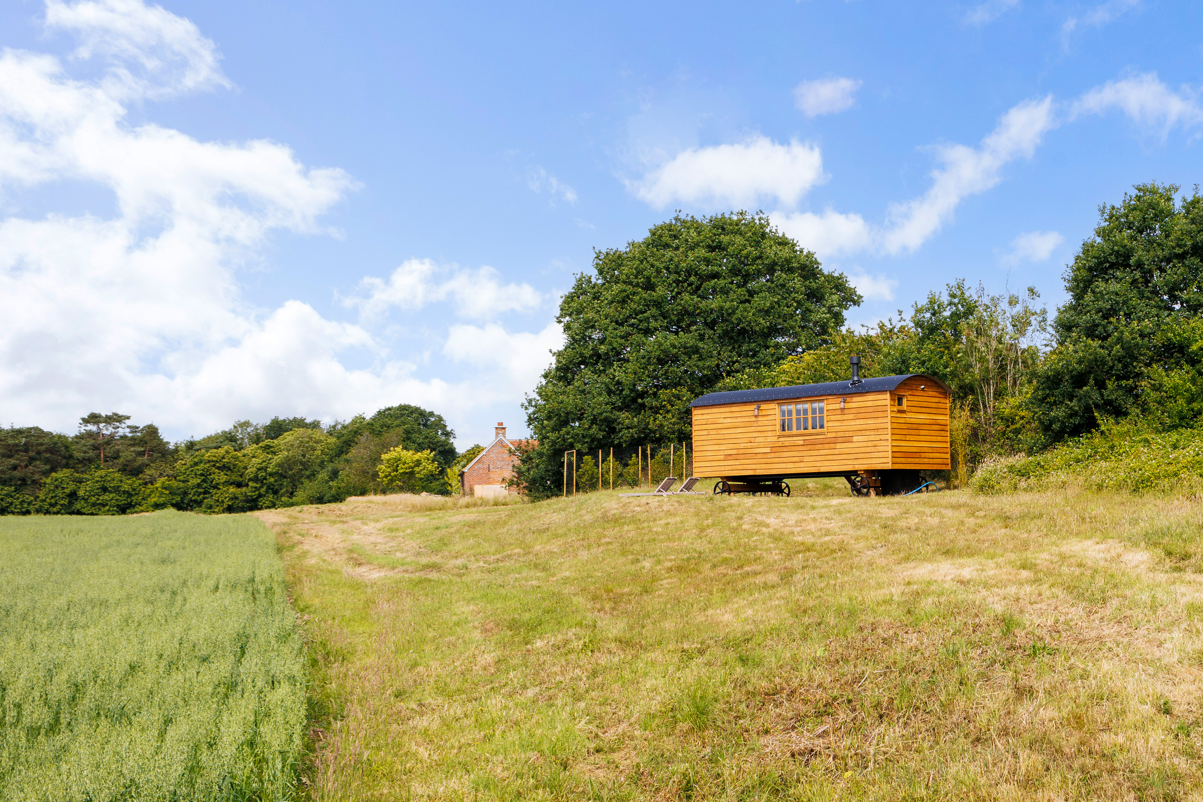 Shepherds hut view 1
